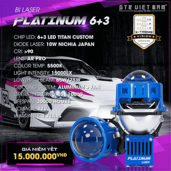 Bi Laser Titan Platinum 6+3